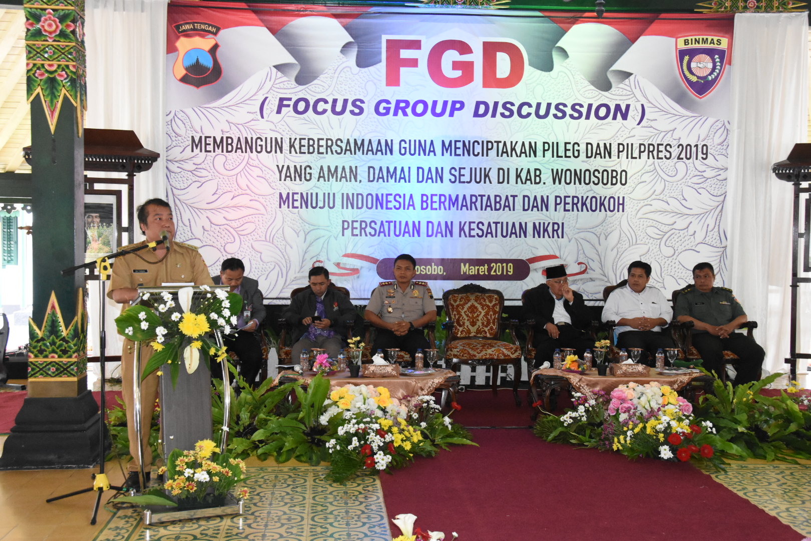FGD UNTUK PEMILU DAMAI DAN BERMARTABAT diskominfo wonosobokab go id