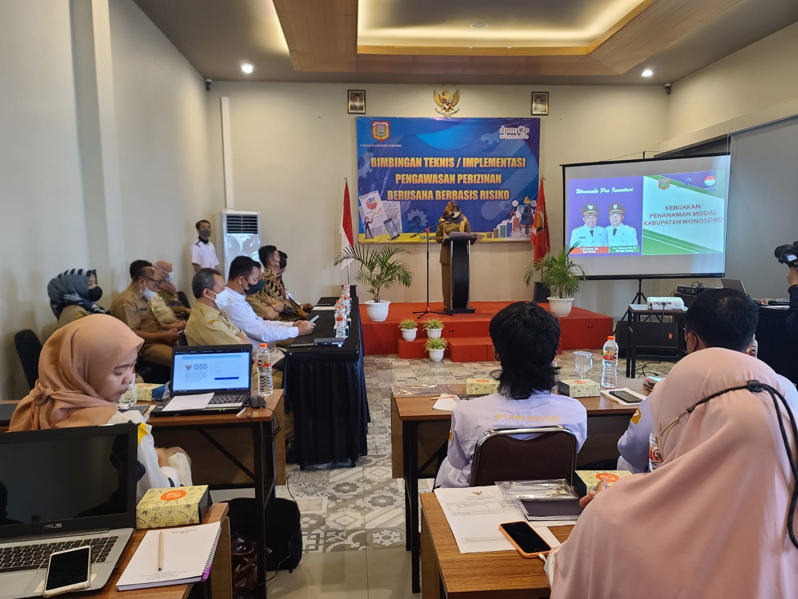 Tingkatkan Realisasi Penanaman Modal di Wonosobo, DPMPTSP Gelar Bimtek  Implementasi Perizinan Berusaha Berbasis Risiko