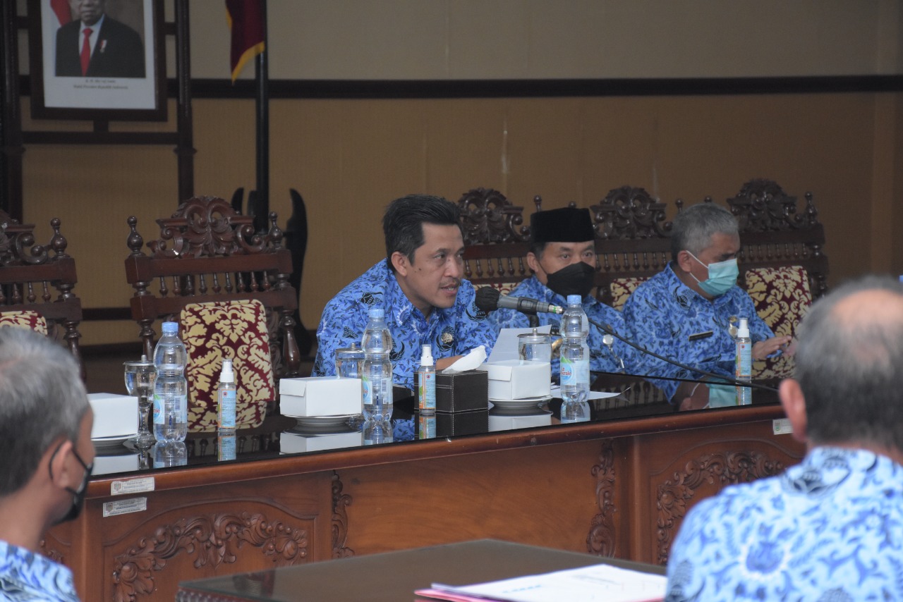 Bupati Minta Jajaran Pemkab Wonosobo Untuk Terus Tingkatkan Kinerjanya