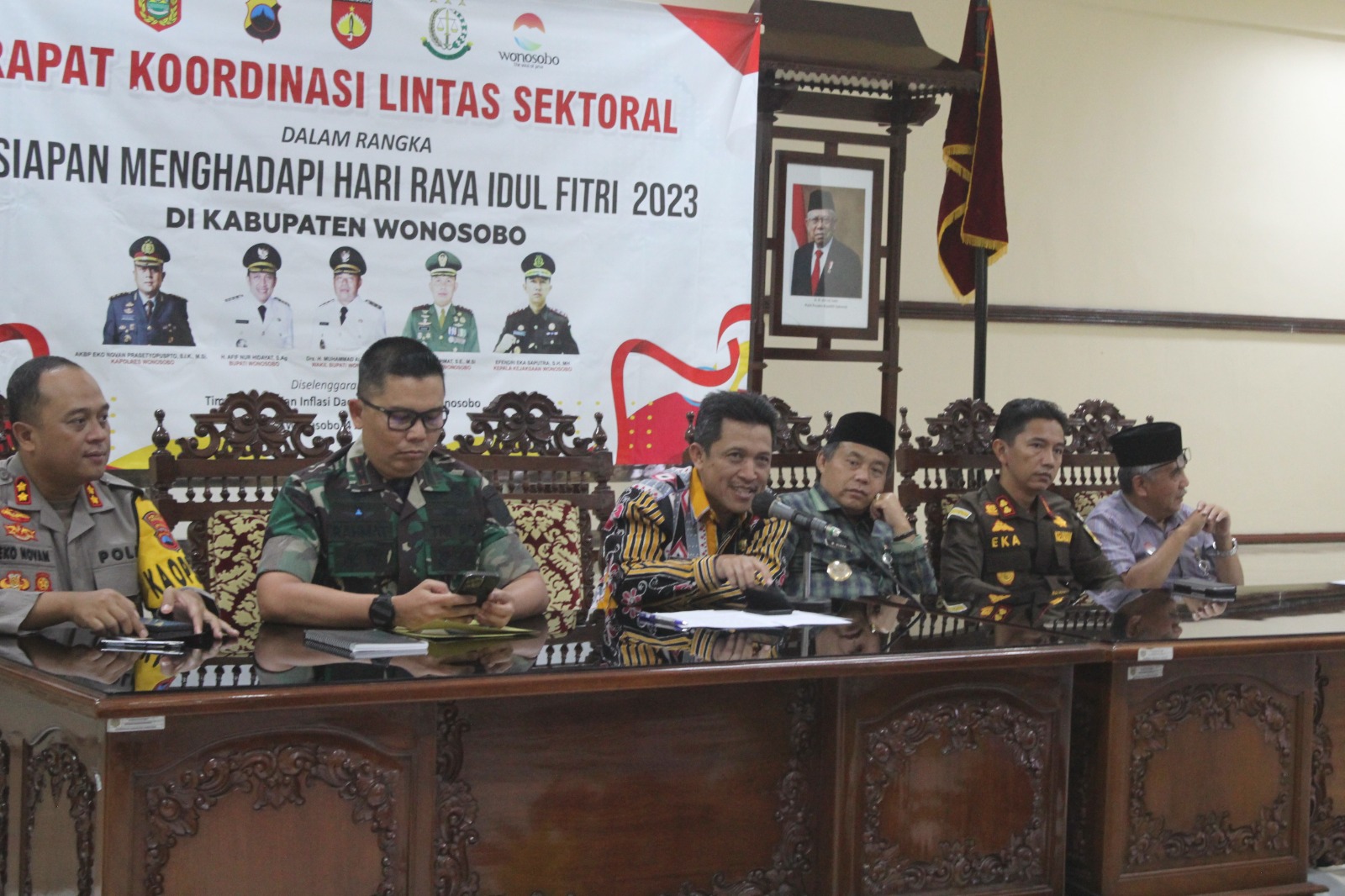 Bupati Wonosobo Ajak Lintas Sektoral Sikapi Situasi dan Kondisi Dengan Baik Jelang Idul Fitri 2023