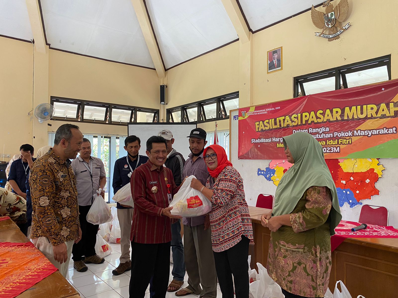 Jaga Stabilitas Harga dan Tekan Laju Inflasi, Pemkab Wonosobo Gelar Pasar Murah 2023