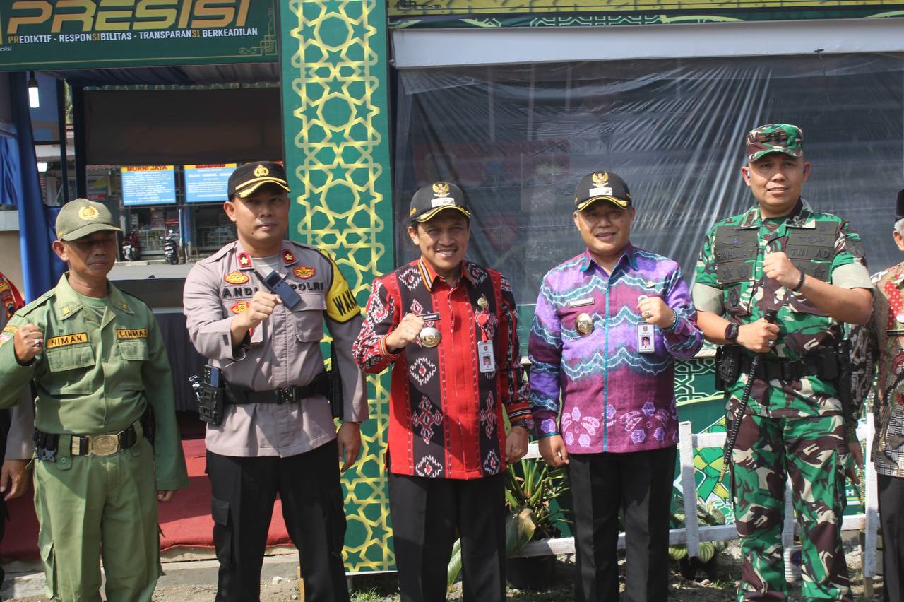 Ciptakan Kenyamanan dan Keamanan Jelang Idul Fitri, Bupati Pimpin Pemantauan Pos Terpadu