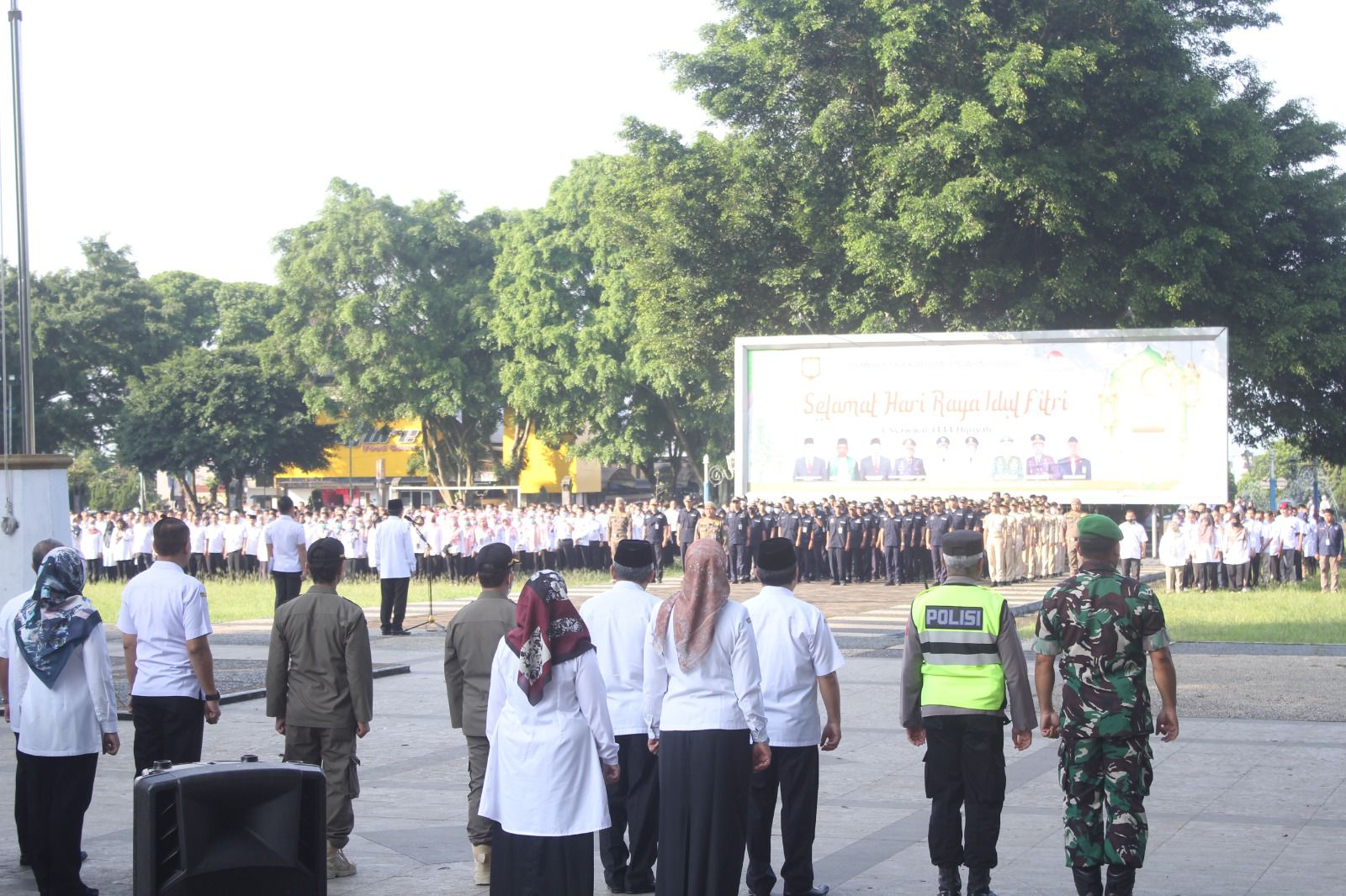 Setelah Libur Panjang, Pemkab Gelar Apel Bersama dan Halal Bi Halal