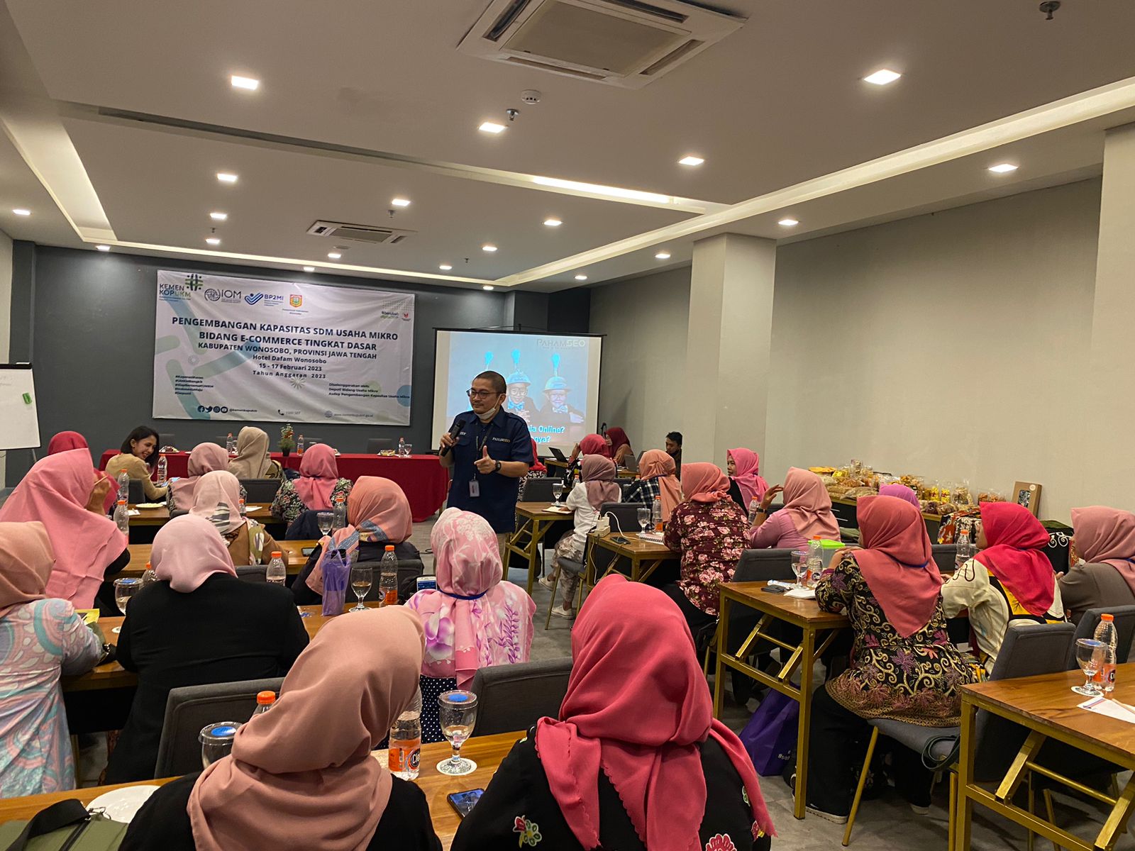 Mempersiapkan Ekosistem Digital, 30 Pelaku UKM  Ikuti Pelatihan Pengembangan Kapasitas