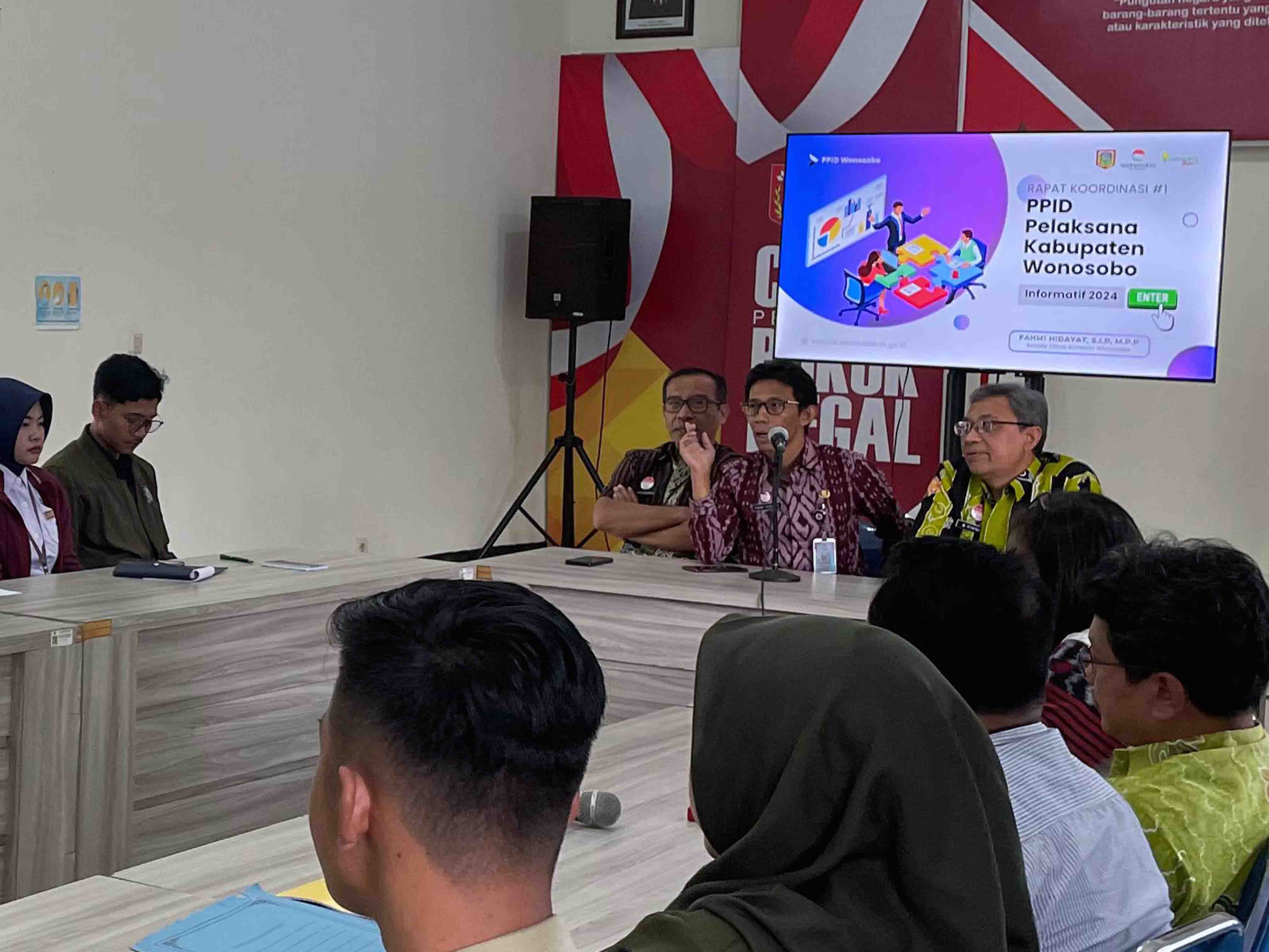 Perkuat Sinergitas, PPID Kabupaten Wonosobo PPID Wonosobo Konsolidasikan Pengumpulan Dokumen Informasi dan Dokumentasi dari PPID Pelaksana