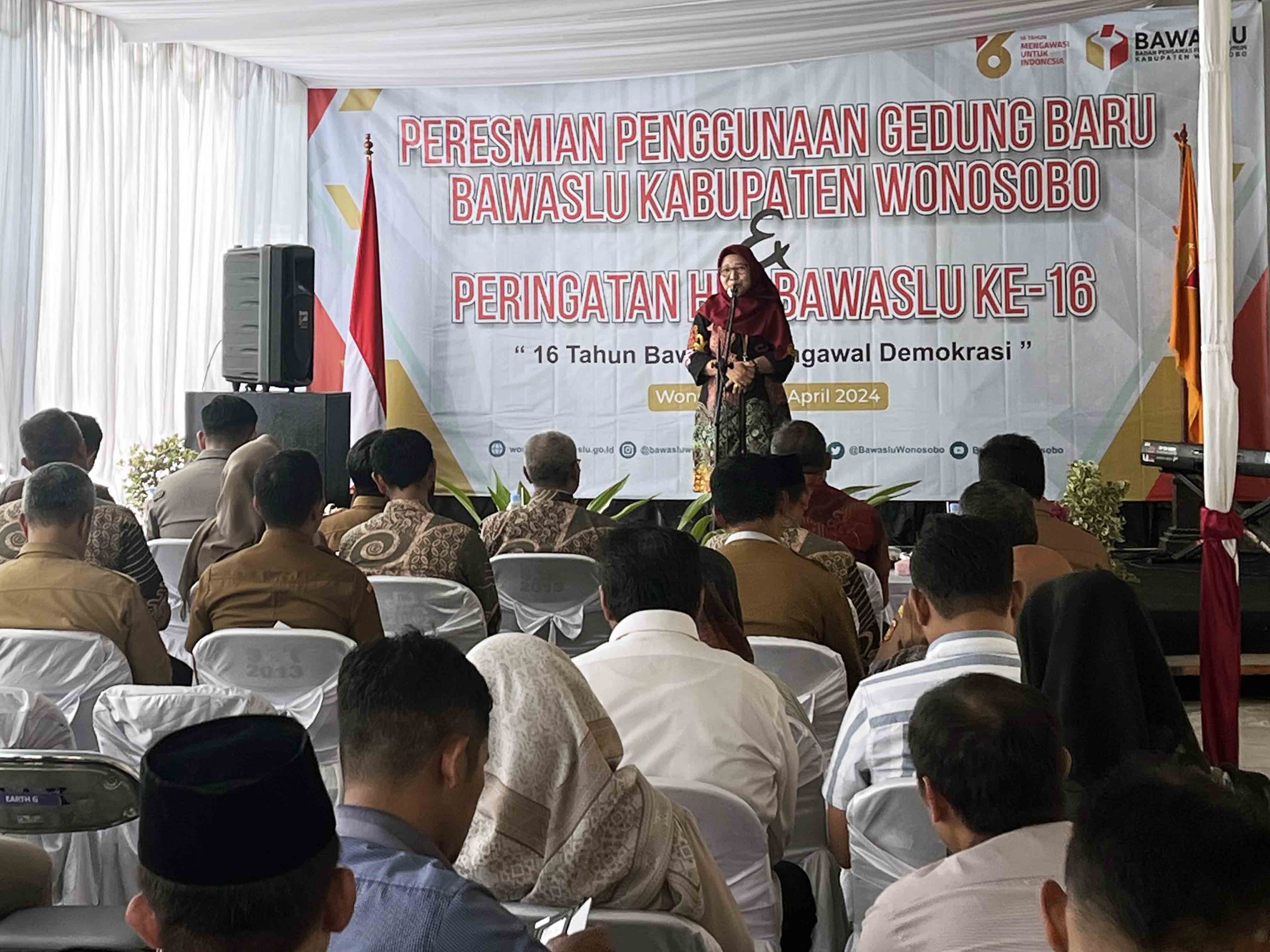 Tempati Gedung Baru, Bawaslu Wonosobo Optimal Mengawal Demokrasi